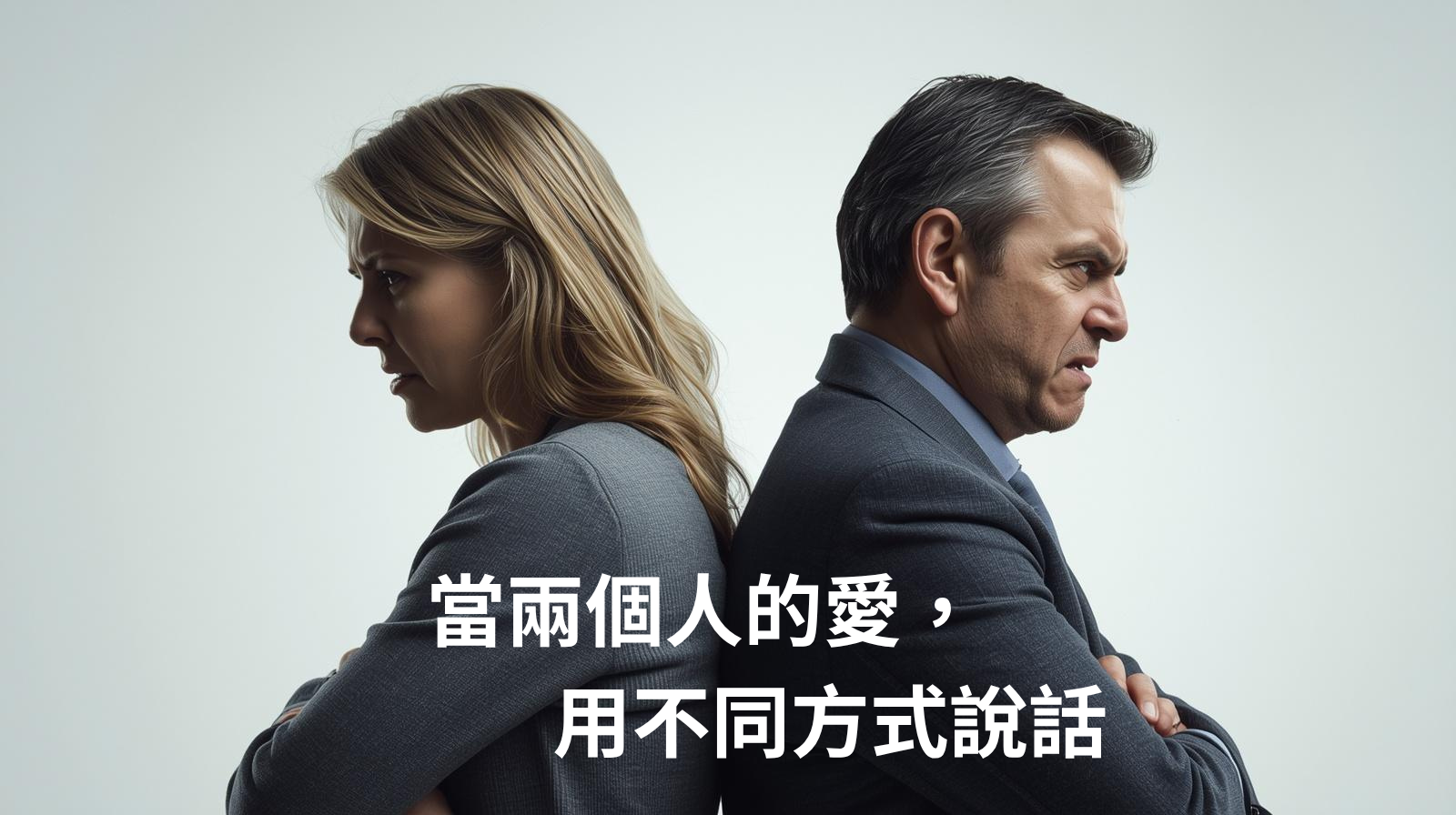 當兩個人的愛，用不同方式說話